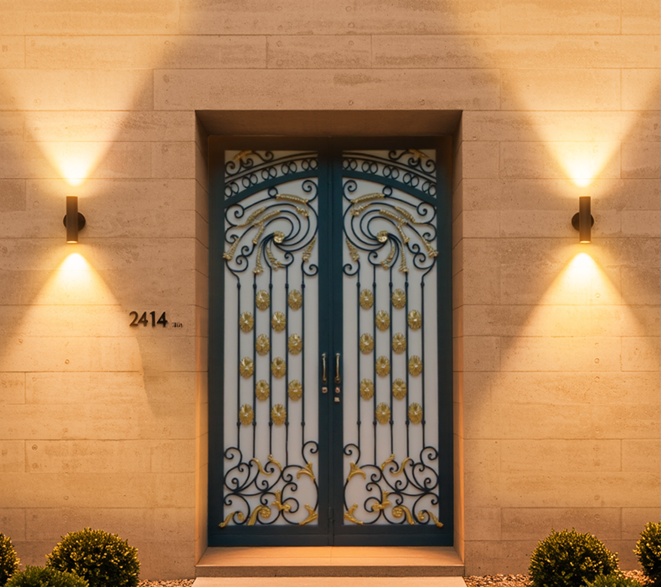 بوابة ليزر مواتير فتح جانبي