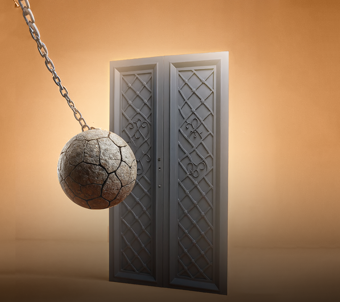 بوابة ليزر بتفاصيل كلاسيكية